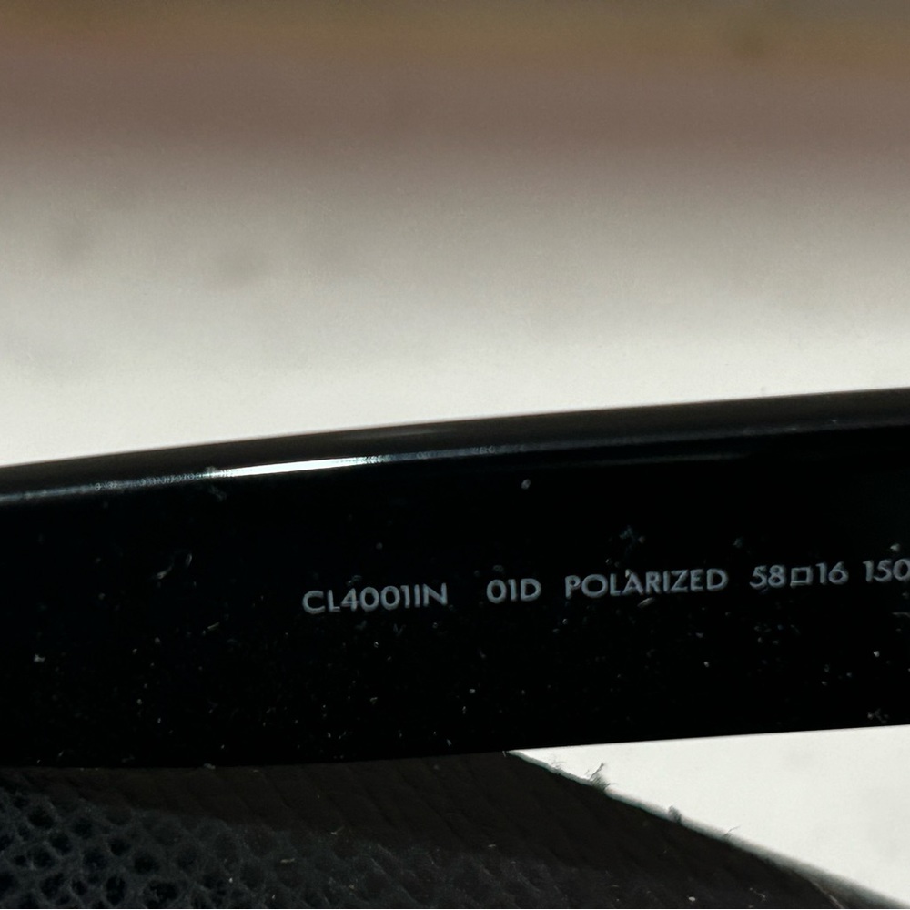 CELINE BOLD 3 DOTS CL40092I Black on Black - Picture 5 of 7